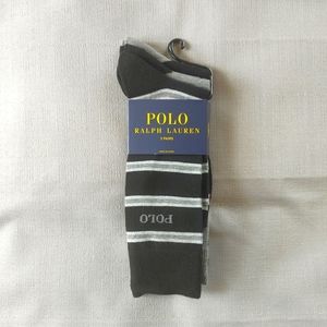 Polo Ralph Lauren 3 Pack Crew Socks NWT